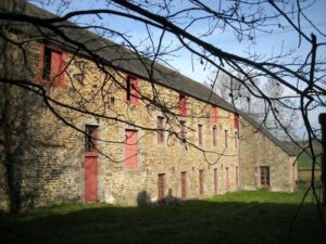 Ancienne filature du XIXe siècle en Normandie